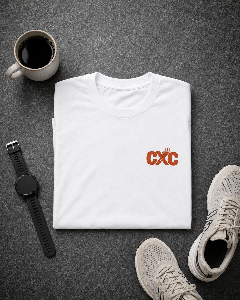 Polera Blanca · Run & Brew — En uso