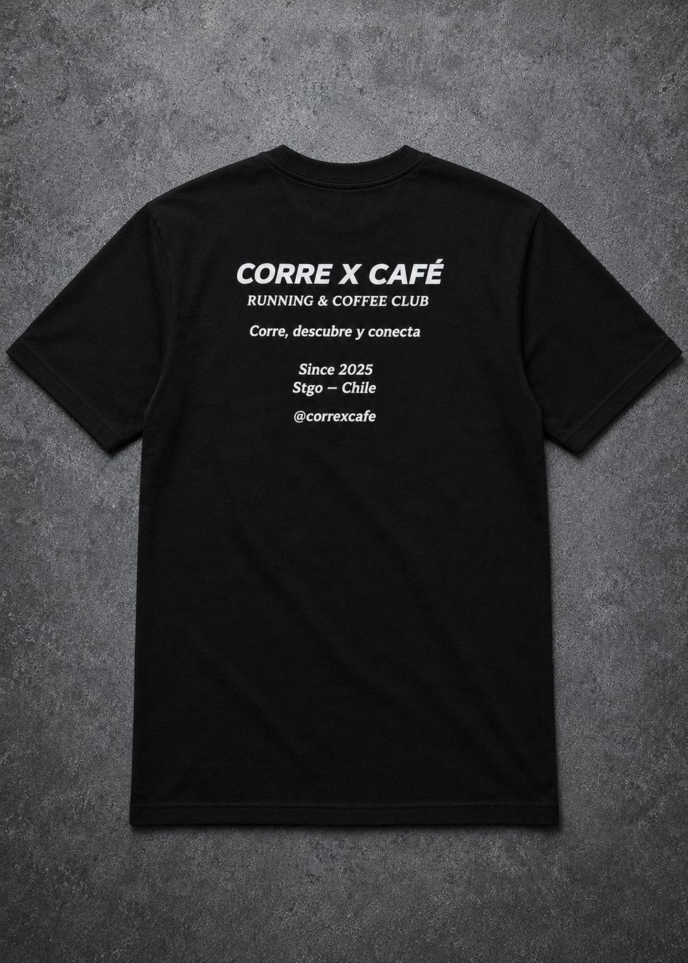Polera Negra · Classic Community — Espalda